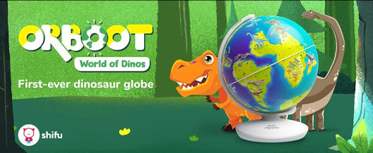 Глобус Shifu Orboot of Dinosaurs первый глобус о динозаврах