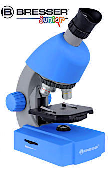 Микроскоп Bresser Junior 40–640x, синий