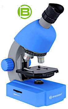 Микроскоп Bresser Junior 40–640x, фиолетовый