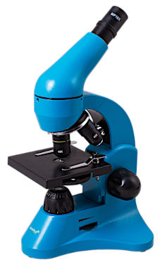Микроскоп Levenhuk Rainbow 50L, лазурь, синий