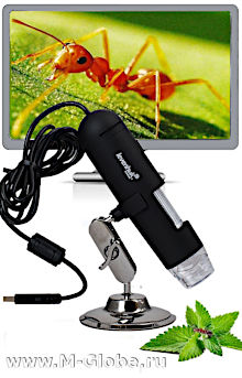 Цифровой USB-микроскоп Levenhuk DTX 30