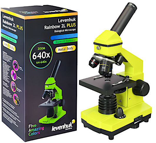 Серия микроскопов Levenhuk Rainbow 2L PLUS