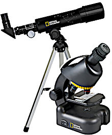 Bresser National Geographic Телескоп и Микроскоп в кейсе